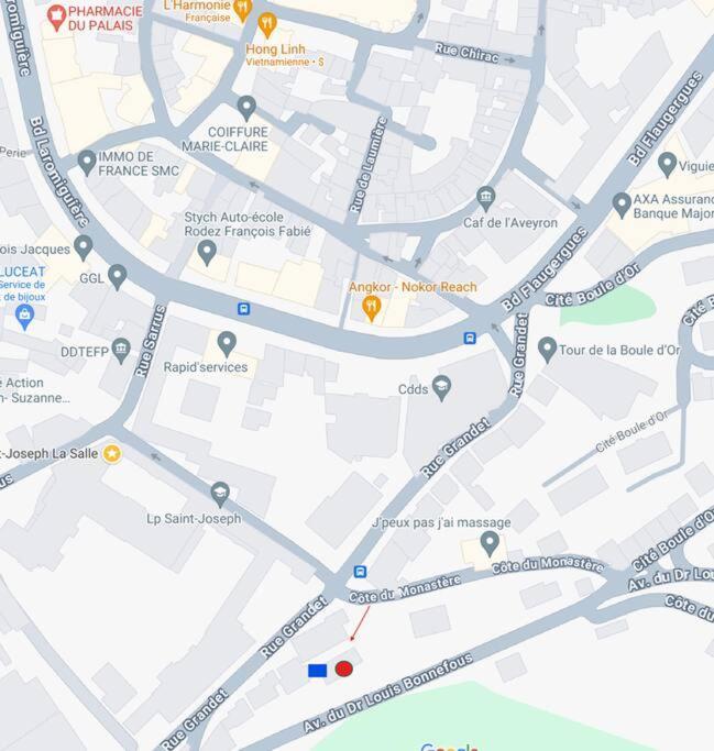 Appartement T2 Centre Rodez La Lutz Eksteriør billede